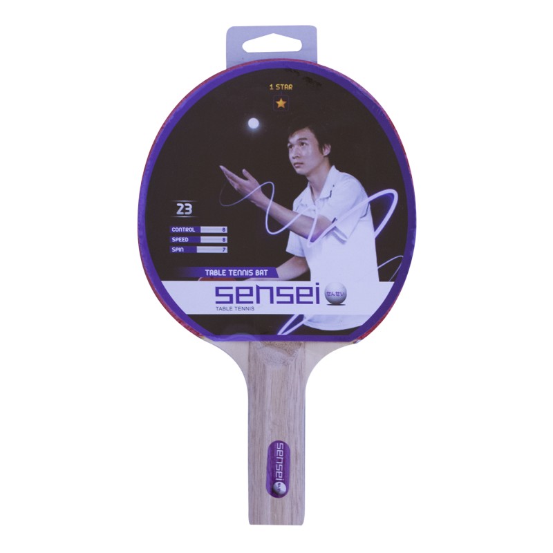 PALETA PING PONG SENSEI 1 STAR