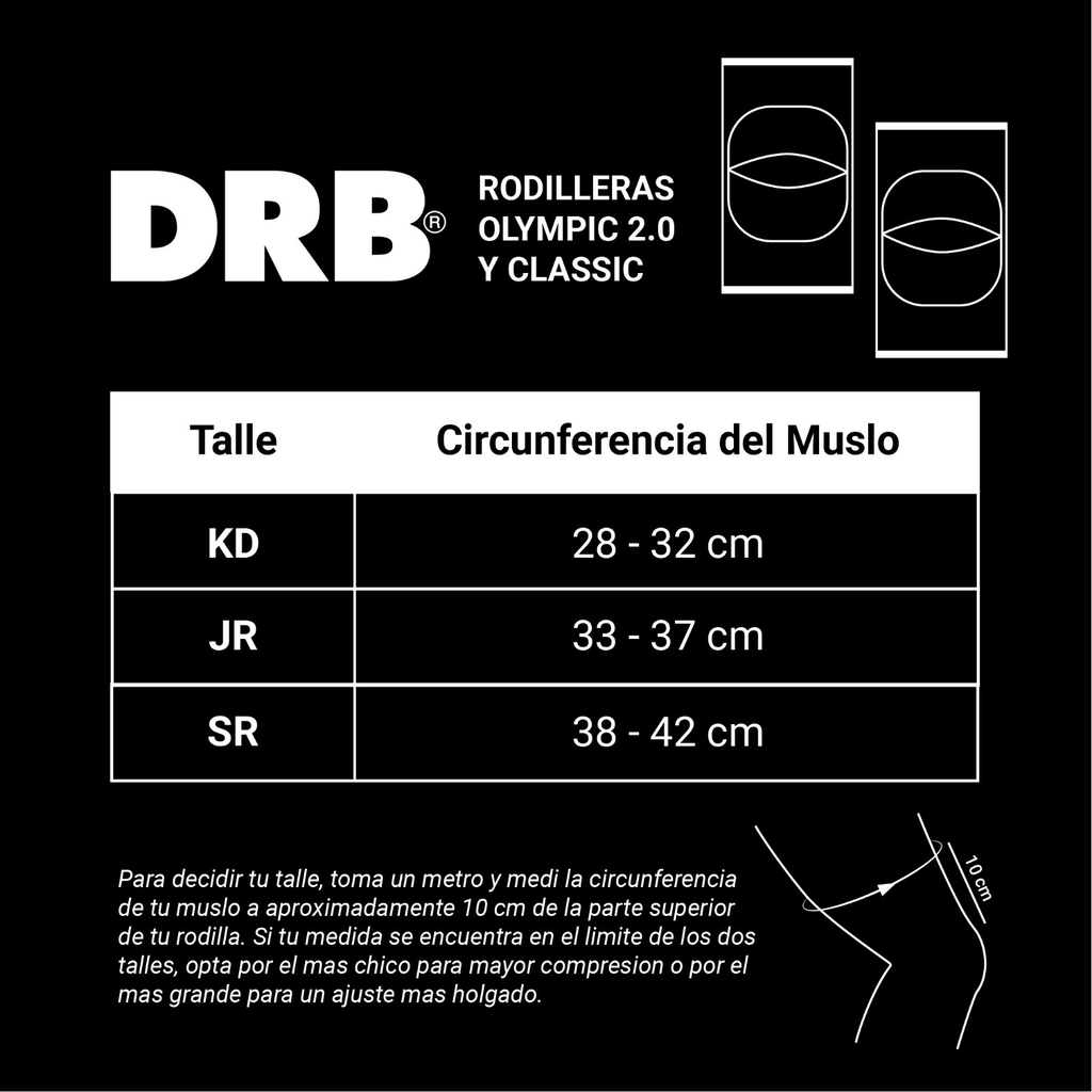 RODILLERA DE VOLEY DRB OLYMPIC
