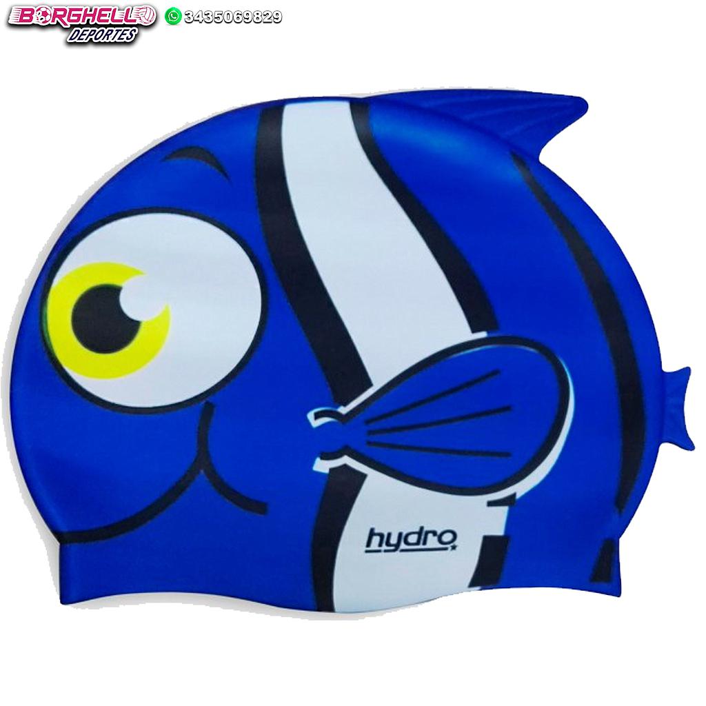 GORRA NATACION SILICONA PEZ KID