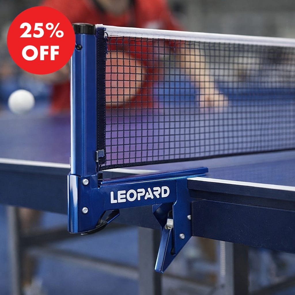 SOPORTE RED PING PONG LEOPARD PROFESIONAL