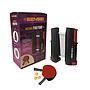 SET PING PONG SENSEI 2 PALETAS+3 PELOTAS+RED INSTANTANEA