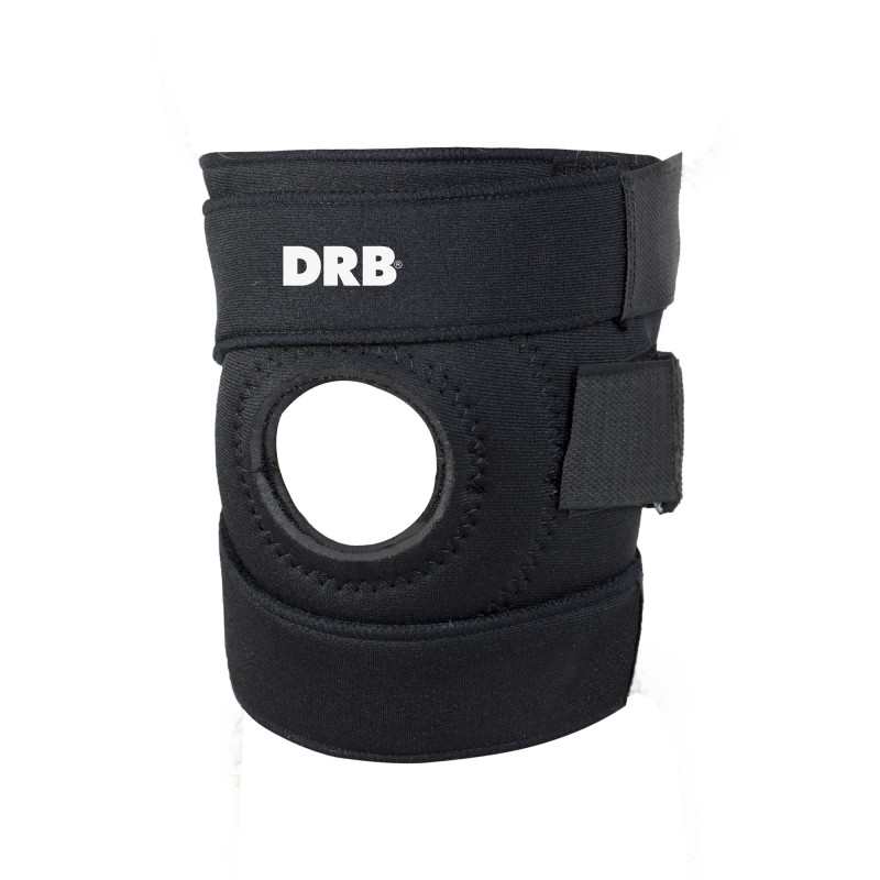 RODILLERA ROTULIANA DRB DE NEOPRENE ABIERTA AJUSTABLE